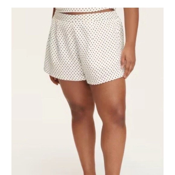 Kate Spade New York Target Mini Polka Dot Linen Shorts - Women's Size XL - Picture 1 of 10